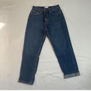 Zara high waisted mom jeans